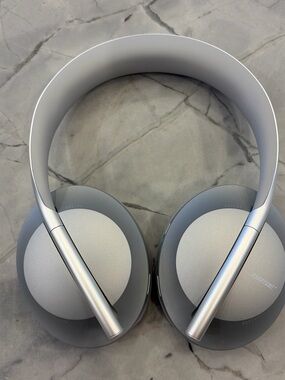 Bose Silver Over-Ear Wireless Headphones